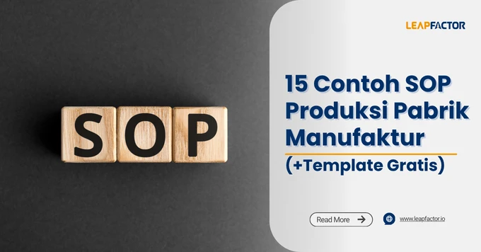 15 Contoh SOP Produksi Pabrik Manufaktur [+Template Gratis]